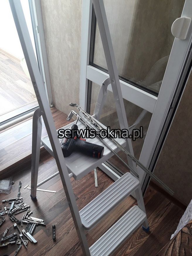 Naprawa drzwi balkonowych